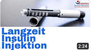 Langzeitinsulin Injektion