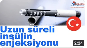 Uzun süreli insülin enjeksiyonu - basit açıklama